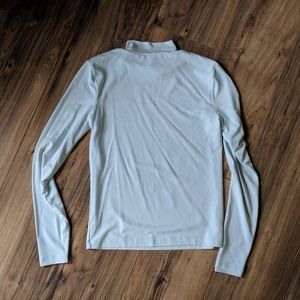 American Apparel Sheer Mockneck Top